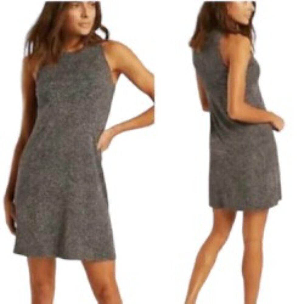 Athleta Santorini Thera Printed Dress in Mojave Laurel Olive Small